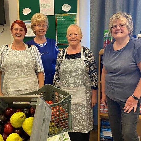 Some Carrick Centre Volunteers