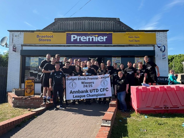 Annbank CFC - Winning the League 2025