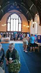 Recent event showing existing flooring